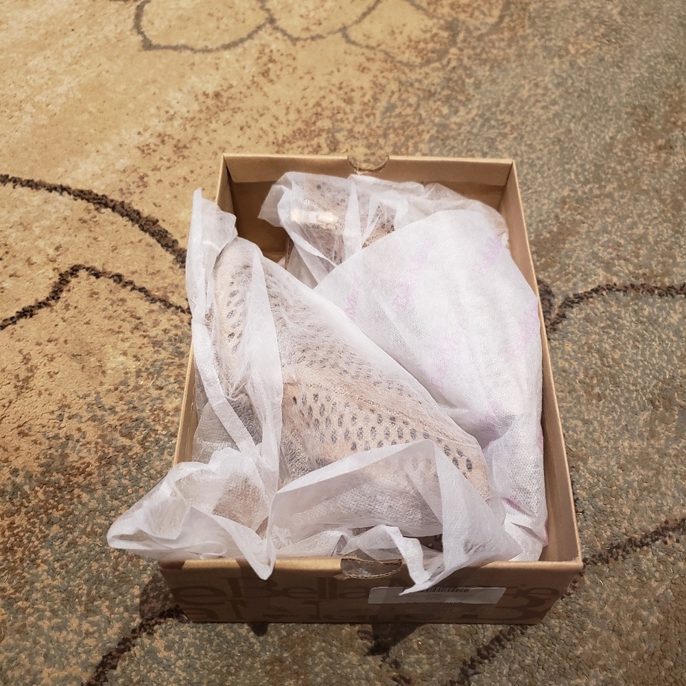 🆕️Taupe Peep Toe Heels🆕️ - Picture 3 of 5